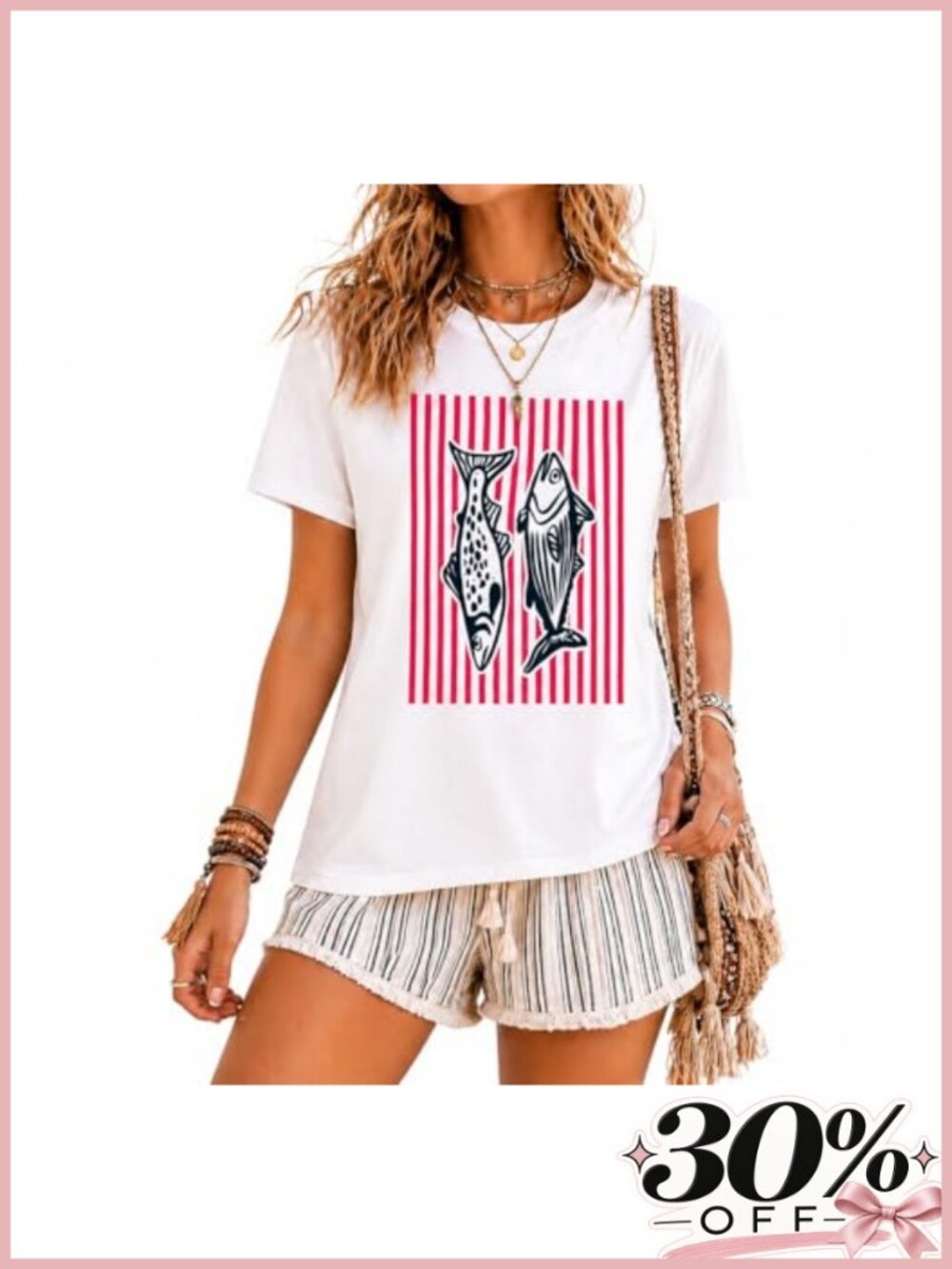 Cute Graphic Tees Women Vintage Y2K Oversized Beach Shirt Baggy Summer Tops